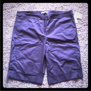 NWT RW&Co. Gray Bermuda Shorts Sz 14